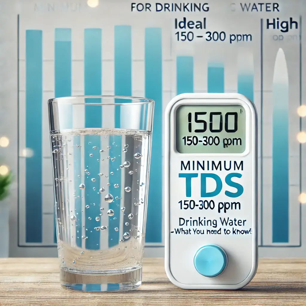 Minimum TDS for Drinking Water: Ideal Levels & Health Impact