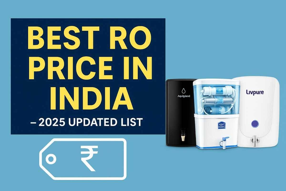 Best RO Water Purifier Price in India [2025 Updated List] – Compare Amazon, Flipkart & Plumint Deals