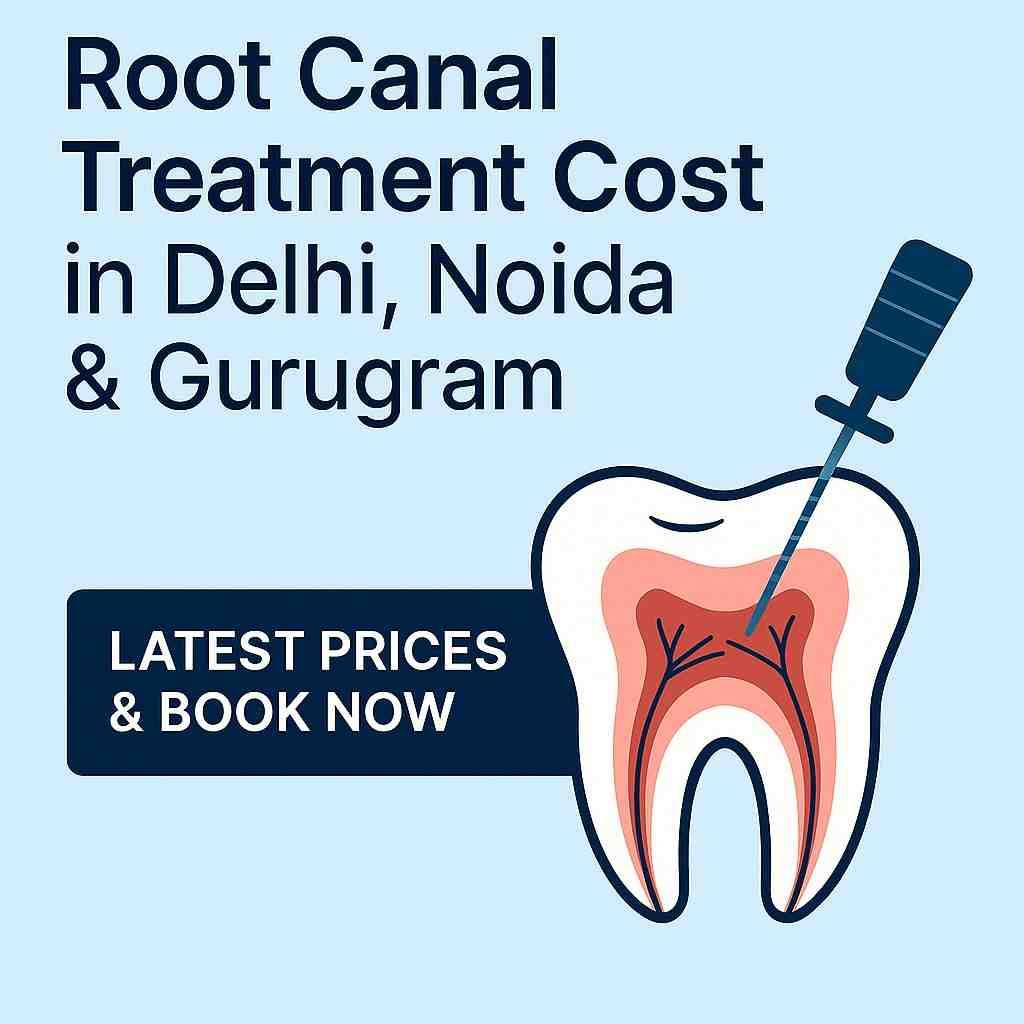 Root Canal Treatment Cost in Delhi, Noida & Gurugram – Latest Prices & Book Now
